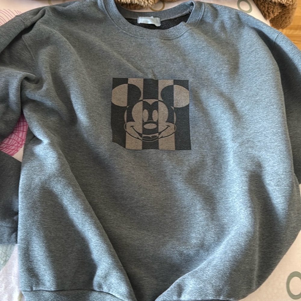 Vintage Mickey Mouse fleece sweatshirt